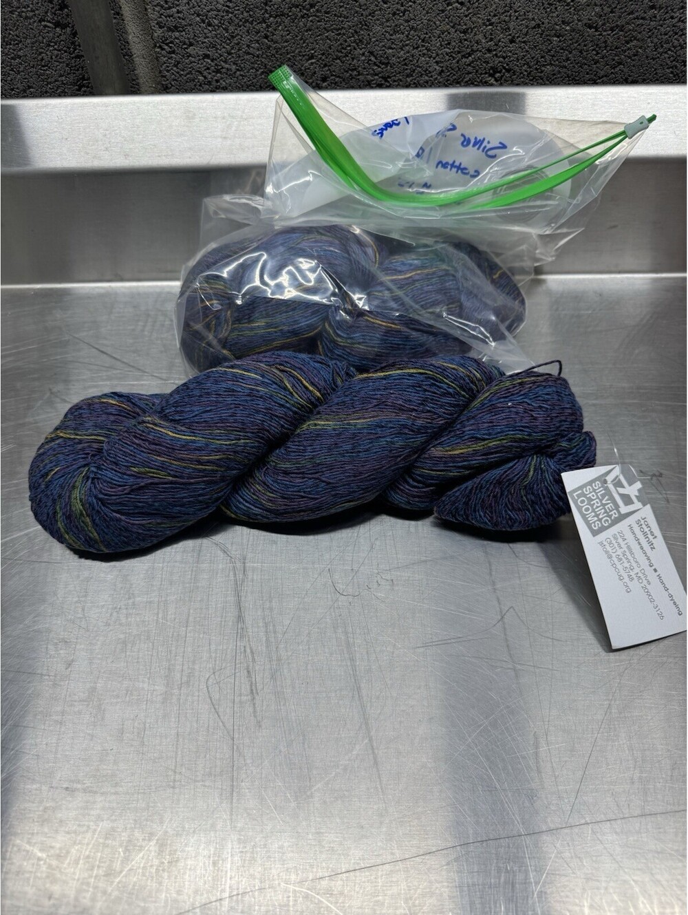 Silver Spring Looms Hand Dyed Multicolor 2 Skein Lot